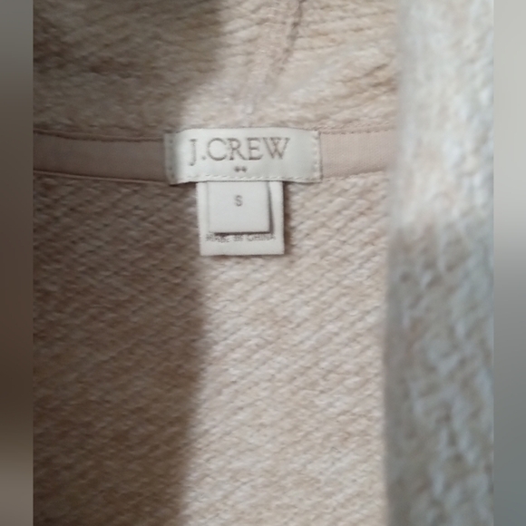 J. Crew Light Beige Cowl Neck Sweater - Picture 2 of 3